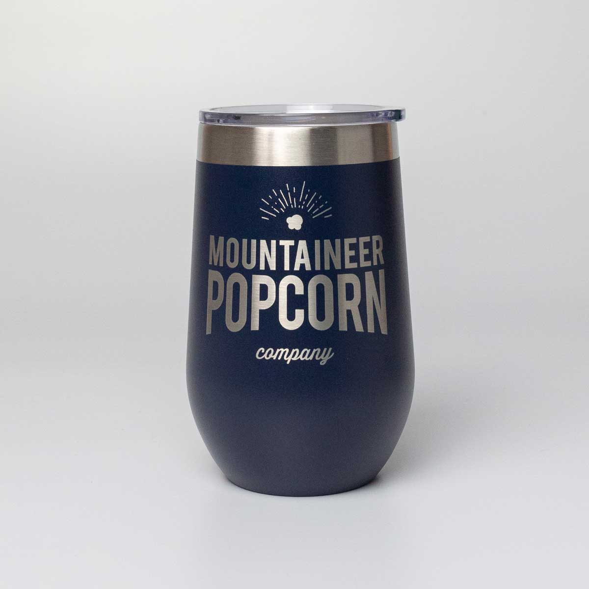 Stemless Tumbler – Mountaineer Popcorn